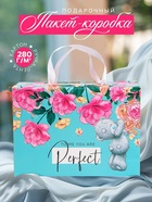 Пакет подарочный-коробка, 28×20×13 см Perfect, упаковка, Me To You - Фото 3