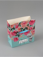 Пакет - коробка подарочный «Идеально», 28×20×13 см - Фото 5