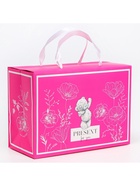 Пакет подарочный-коробка, 28×20×13 см «Present For You», упаковка, Me To You - Фото 3