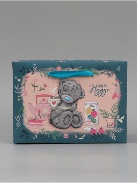 Пакет - коробка подарочный «Время для хюгге», 28×20×13 см