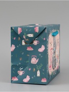 Пакет - коробка подарочный «Время обниматься», 28×20×13 см - Фото 5