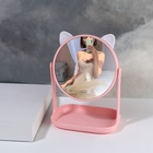 Зеркало с подставкой для хранения «Круг», d зеркальной поверхности 14.5 см, цвет МИКС - Фото 3