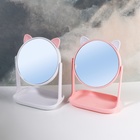 Зеркало с подставкой для хранения «Круг», d зеркальной поверхности 14,5 см, цвет МИКС - Фото 5