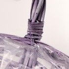 Корзина плетёная, 32×13×36 см, сиреневый 7530542