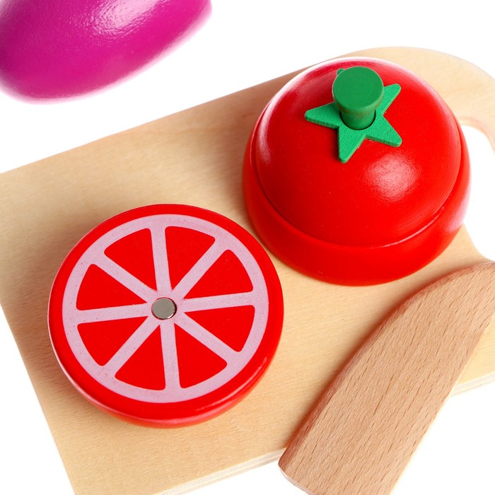 Детский набор овощей с ножом и чисткой 53193