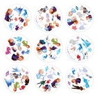 Карточная игра на скорость и реакцию «Дуббль», 55 карт, 5+, Холодное сердце - Фото 4