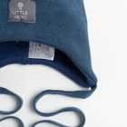 Шапка для мальчика , цвет индиго, размер 42-46 7691696