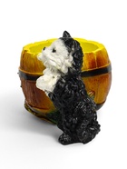 Декоративное кашпо для цветов «Котёнок с бочкой», 500 мл, 23×14×15 см, гипс - Фото 9