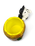 Декоративное кашпо для цветов «Котёнок с бочкой», 500 мл, 23×14×15 см, гипс - Фото 12