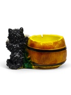 Декоративное кашпо для цветов «Котёнок с бочкой», 500 мл, 23×14×15 см, гипс - Фото 8