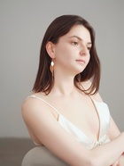 Серьги висячие «Листья» осень, цвет золото, 10,5 см 7461963 - фото 16349344
