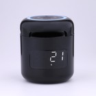 Часы - будильник электронные настольные: колонка, bluetooth, tf-карта, 7.6 х 8.8 см, USB - Фото 4
