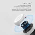 Часы - будильник электронные настольные: колонка, bluetooth, tf-карта, 7.6 х 8.8 см, USB 7550902 - фото 13449294