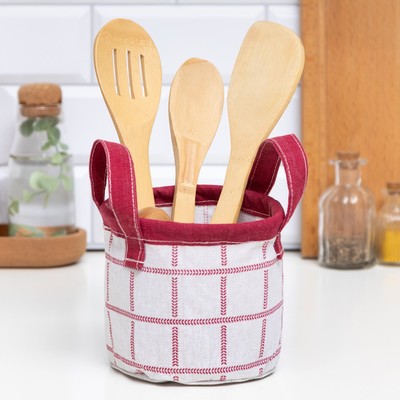 Корзинка текстильная «Этель» From kitchen, 12×14 см