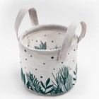Текстильная корзинка Этель "Winter time", 12*14 см - фото 12463906