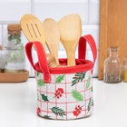 Корзинка текстильная «Этель» Xmas, 12×14 см - Фото 2