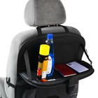 Органайзер на спинку сиденья 62×44 см, кож.зам, черный 7581846