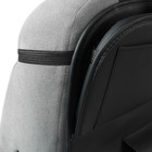 Органайзер на спинку сиденья 62×44 см, кож.зам, черный - Фото 4
