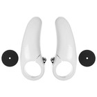 Рога на руль Dream Bike, алюминиевые, цвет белый - фото 41172732