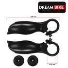 Рога на руль Dream Bike, K-14, алюминиевые, цвет чёрный - фото 10313317