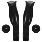 Рога на руль Dream Bike, K-14, алюминиевые, чёрные - Фото 3