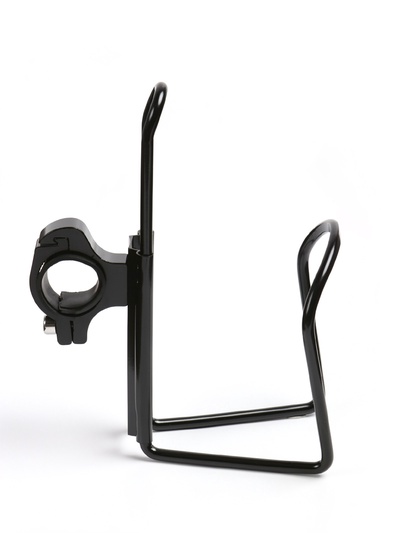 Флягодержатель T-18, алюминиевый, чёрный