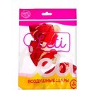 Воздушный шар латексный 12" «Агат красный», набор 5 шт. - фото 24628110