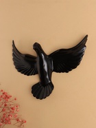 Набор настенный декор, панно TAKE IT EASY «Птички», 6 шт., чёрный, 14×23.5×6 см - Фото 2