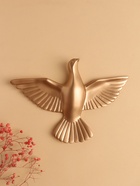 Набор настенный декор, панно TAKE IT EASY «Птички», 6 шт., золото, 14×23.5×6 см - Фото 2