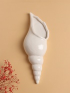 Декор настенный-ваза, панно TAKE IT EASY «Ракушка», 28×10.3 см, белый - Фото 1