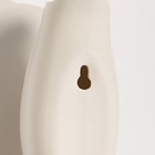 Декор настенный-ваза  "Рыбки"  26.2 x 7.3 см, белый - Фото 5
