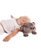 Мягкая игрушка-подушка «Кот», цвет серый, 40 см - Фото 7