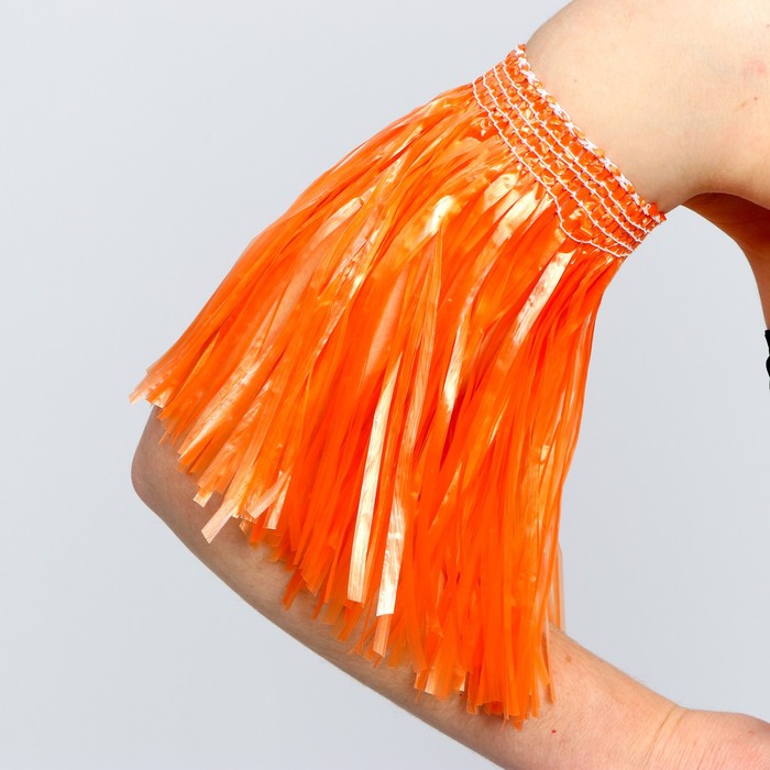 Гавайский нарукавник, набор 2 шт., цвет оранжевый - Фото 1