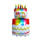 Шар фольгированный 40" «Торт со свечками» - фото 2702168