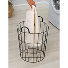 Корзина для белья Доляна «Лофт», 35×40 см - Фото 6