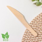 Нож деревянный, 16 см, фасовка 50 шт - фото 318806601