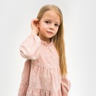 Платье детское KAFTAN "Сердечки", р. 30 (98-104), розовый - Фото 5