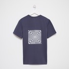 Футболка мужская MINAKU Abstraction , графитовая, р-р 52 - Фото 9
