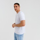 Футболка мужская MINAKU REGULAR FIT: цвет белый, р-р 48 7452120