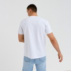 Футболка мужская MINAKU REGULAR FIT: цвет белый, р-р 52 7452122