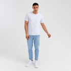 Футболка мужская MINAKU REGULAR FIT: цвет белый, р-р 56 - фото 21516902