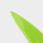 Нож для торта Доляна, 28,5×6 см, цвет зелёный - Фото 2