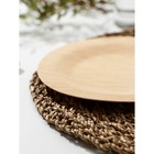 Тарелка Trent, круглая, d=18 см, дерево (комплект 7 шт) - фото 51854198