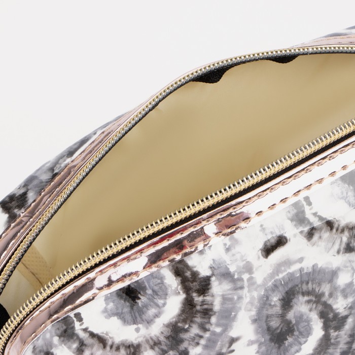 Косметичка на молнии, цвет серый 26766