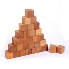 Набор деревянных кубиков 30 шт. - Фото 3
