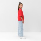 Футболка детская MINAKU:Basic line kids, красная, рост 98 см - Фото 2