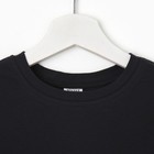 Футболка детская MINAKU Basic line kids, графитовая, рост 122 см 7452162 - фото 14024215