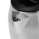 Чайник электрический Luazon LSK-1803, металл, 1.8 л, 1800 Вт, серебристо-чёрный - Фото 3