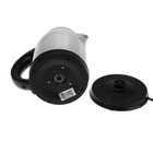 Чайник электрический Luazon LSK-1803, металл, 1.8 л, 1800 Вт, серебристо-чёрный - Фото 8