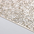 Дорожка на стол Доляна «Манифик», 30×150 см, золотая - Фото 5